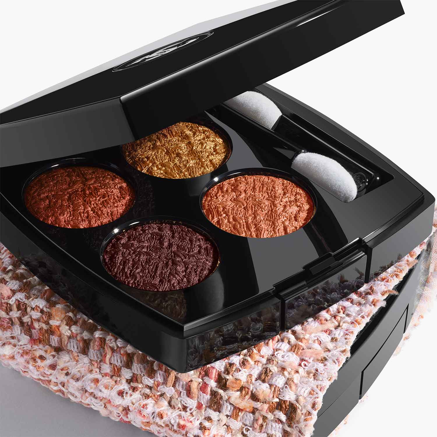 New Chanel Les 4 Ombres Tweed Eyeshadows - The Beauty Look Book