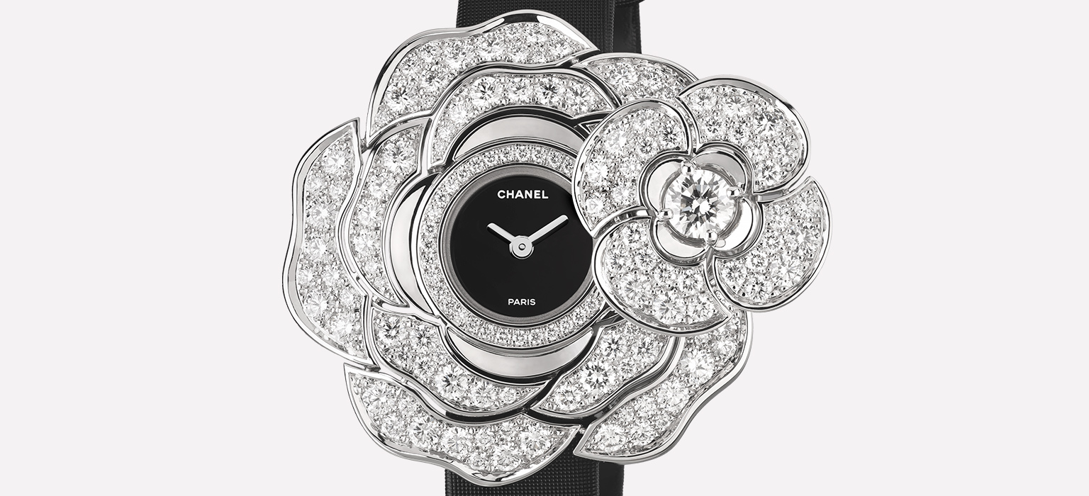 Chanel camelia online watch