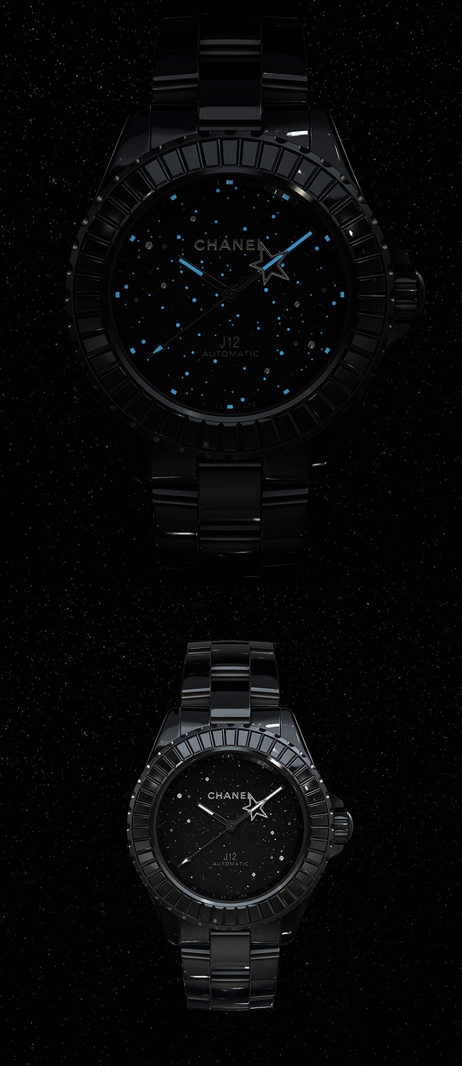 J12 INTERSTELLAR Watch, 38 MM - H7989 | CHANEL