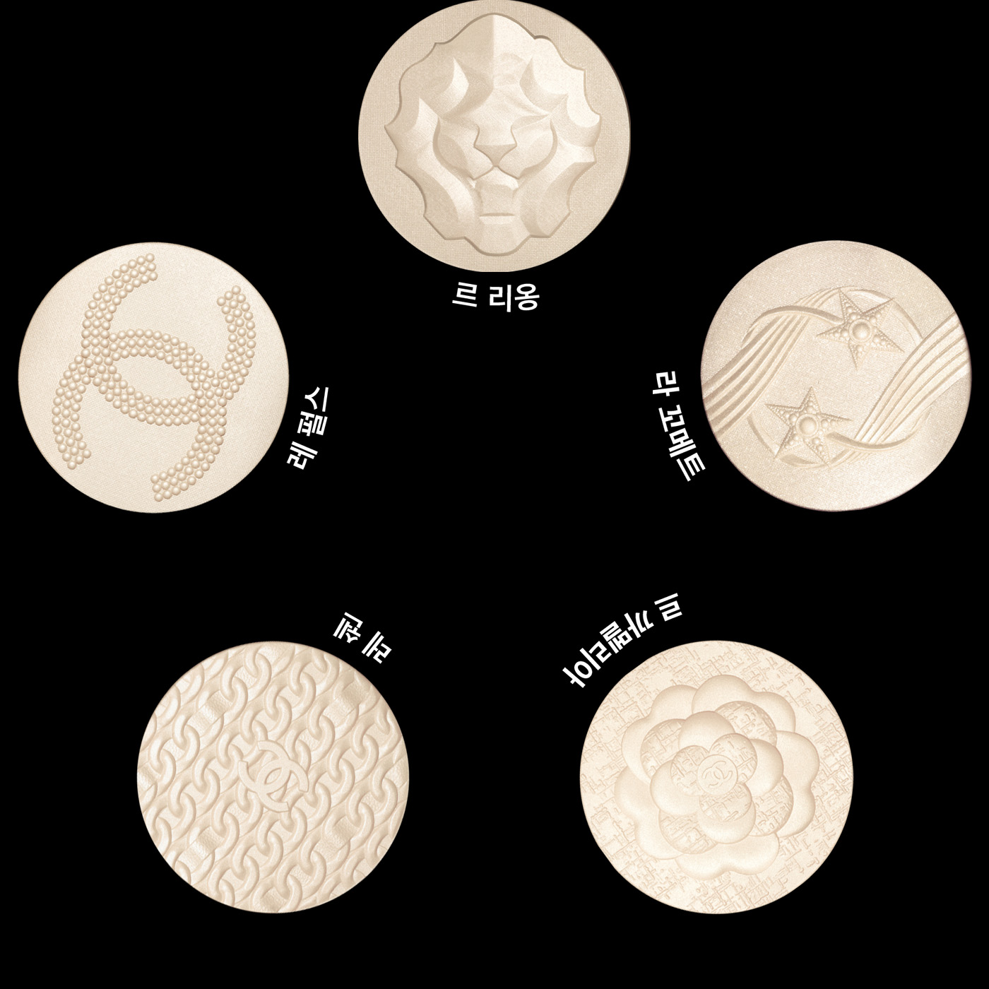 NEW Chanel Les Symboles de Chanel Highlighters 