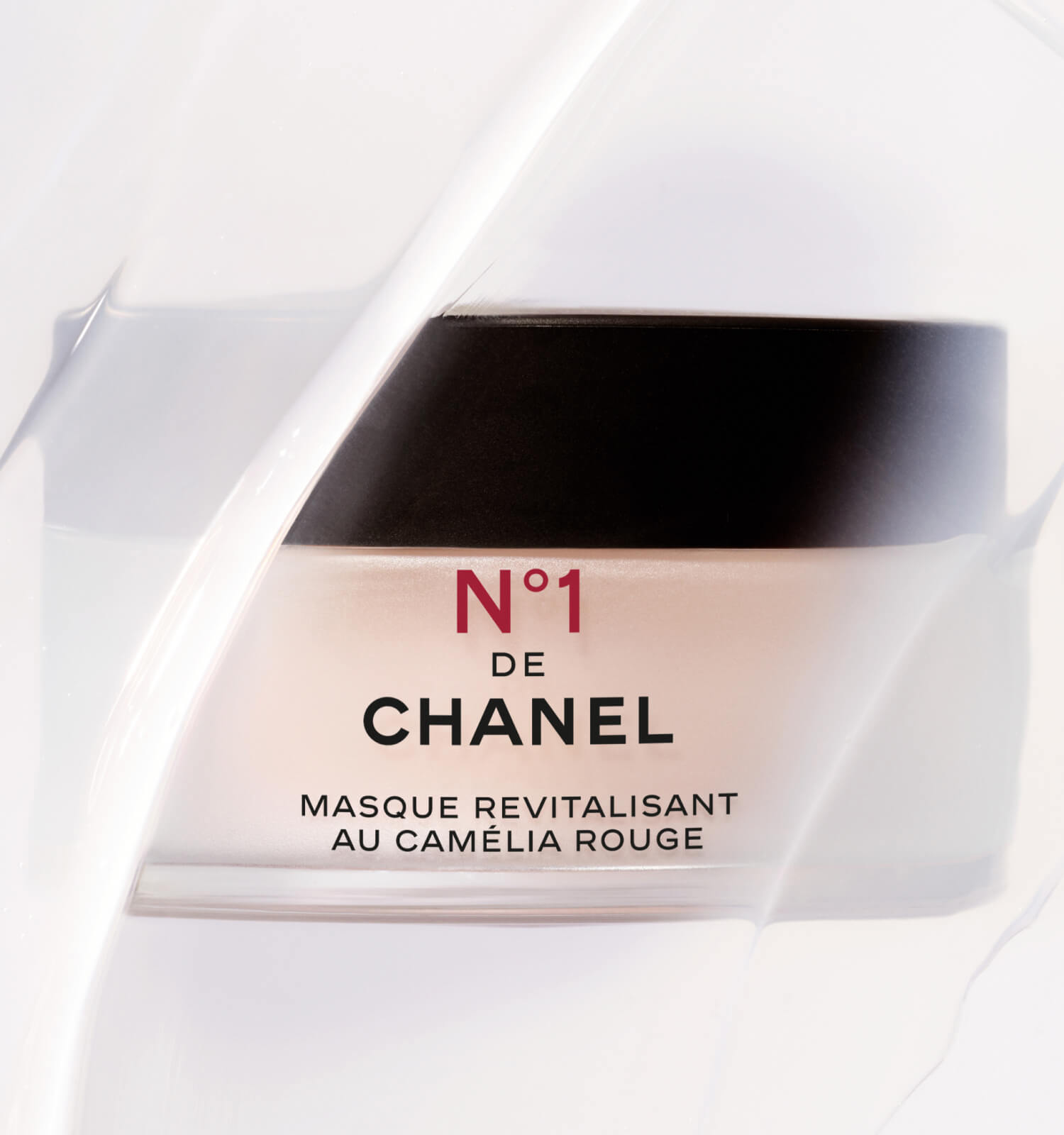 Fascia da bagno in ciniglia Chanel, linea beauty