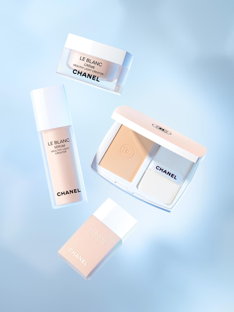 全てのアイテム CHANEL LE BLANC ブライトニング コンパクト