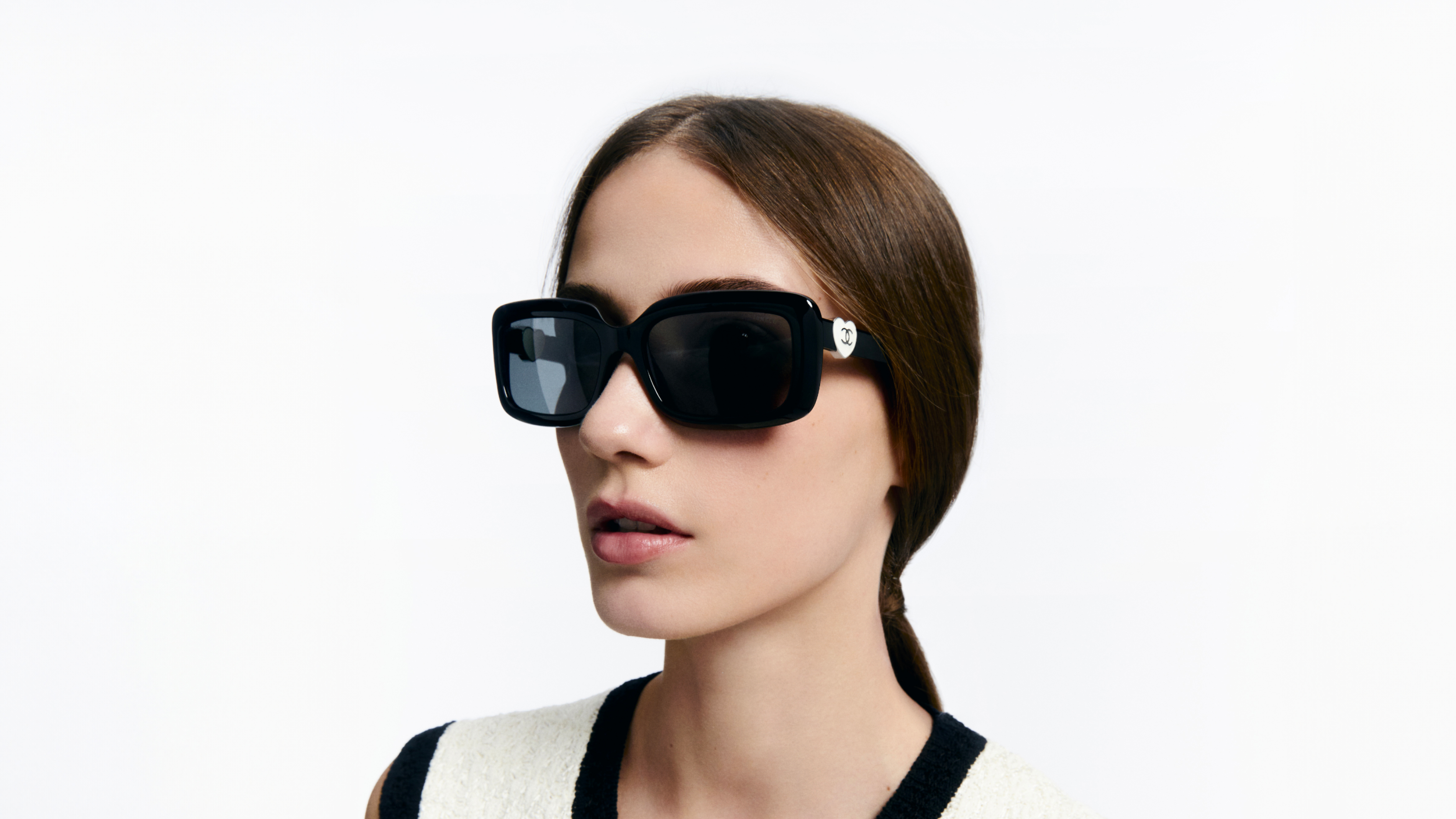 Sonnenbrille: Butterfly-Sonnenbrille, azetat — Mode | CHANEL